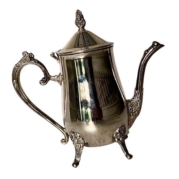 Silver plated tea pot